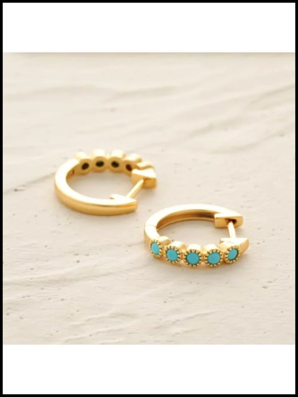14K Gold Plated Hypoallergenic Huggie Hoop Earrings Simple Everyday Jewelry
